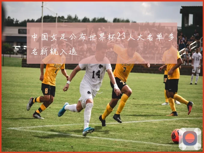 中国女足公布世界杯23人大名单 多名新锐入选